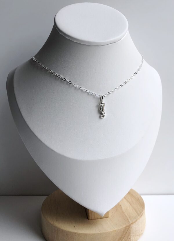 Tiny Seahorse Pendant - Image 2