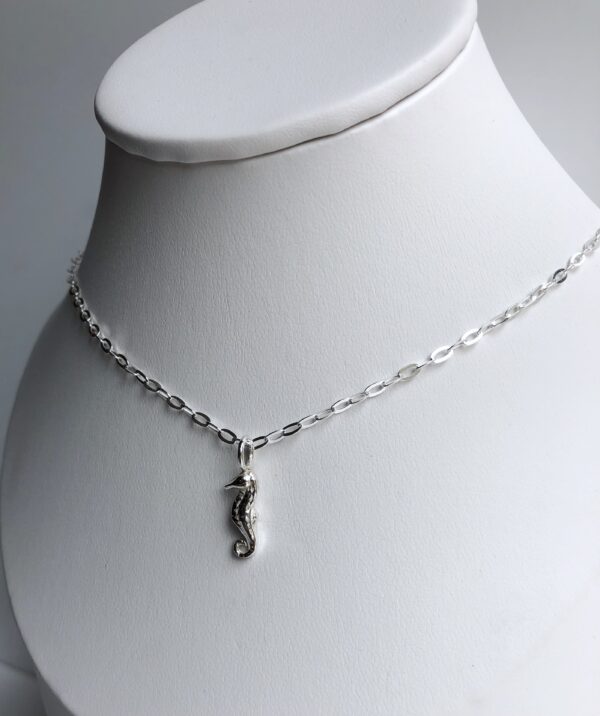 Tiny Seahorse Pendant - Image 7