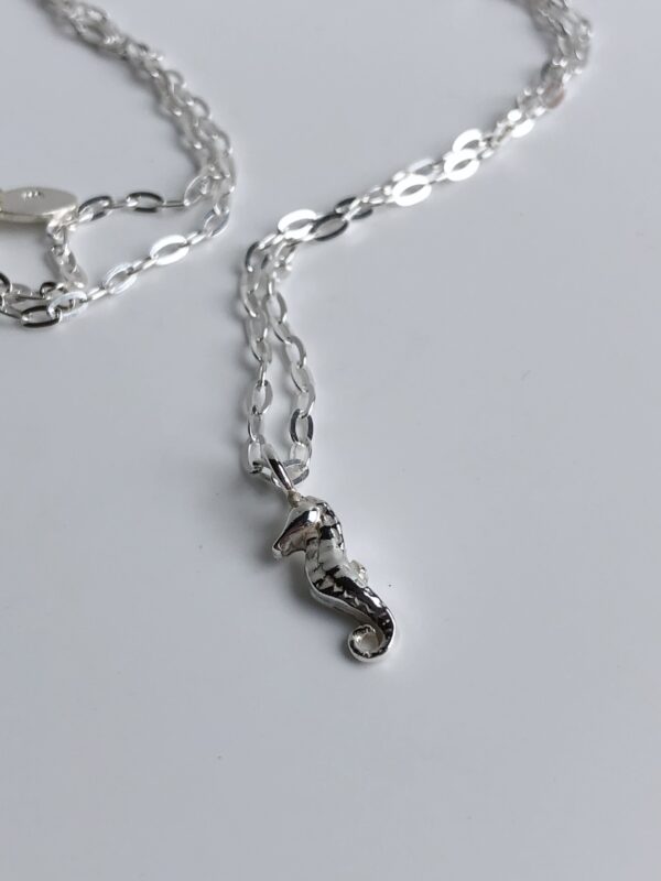 Tiny Seahorse Pendant